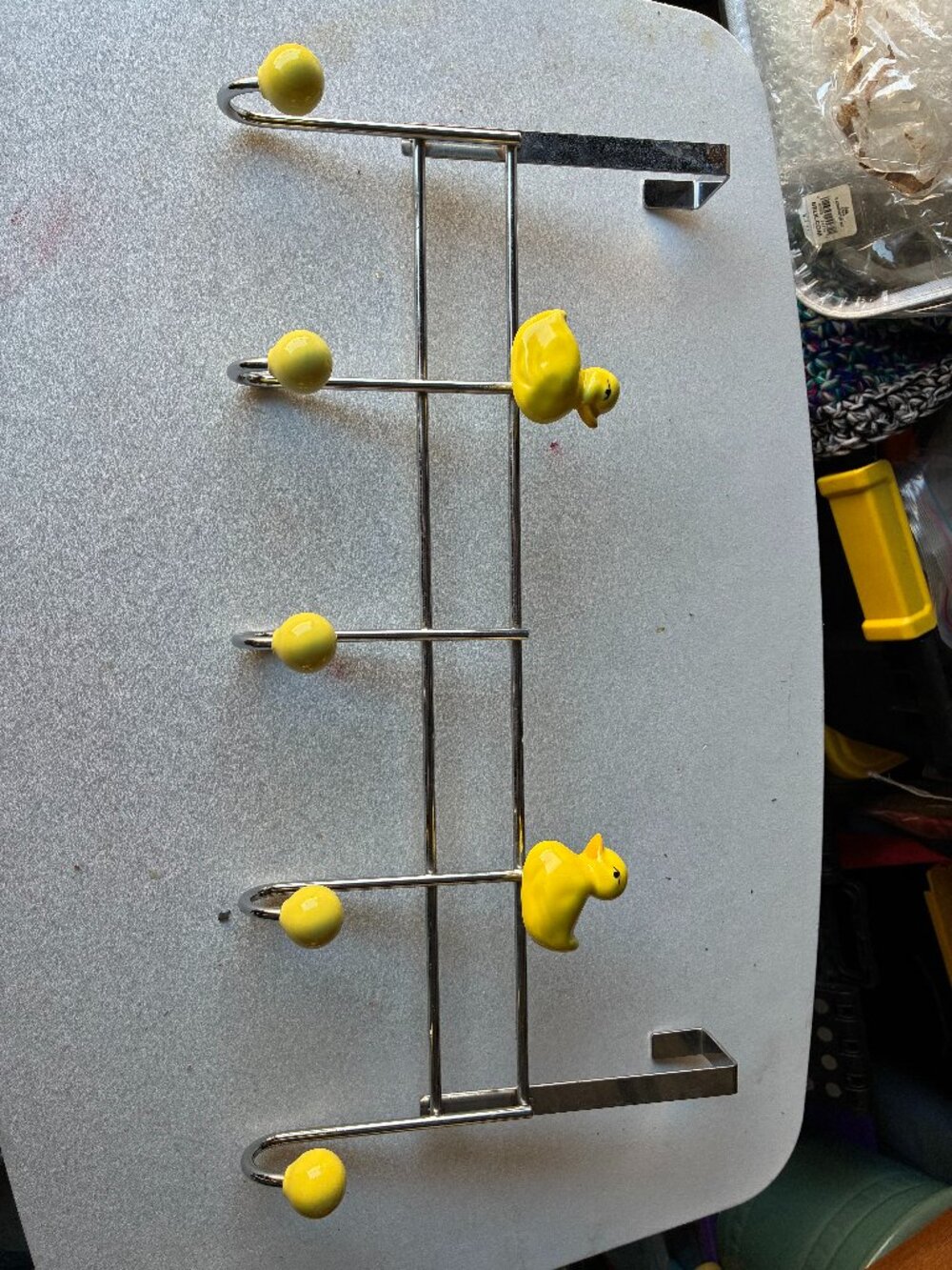 Rubber Ducky over the door Rack